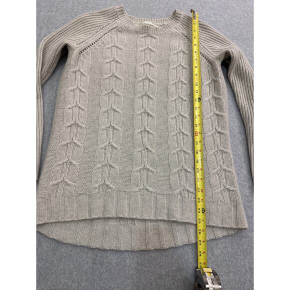 Max Studio 100% 2-Ply Cashmere Sweater – Size Medium (Gray) - Picture 3 of 6